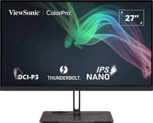 VIEWSONIC VP Series VP2776T-4K computer monitor, 68.6 cm (27"), 3840 x 2160 pixels, 4K Ultra HD LED, Black