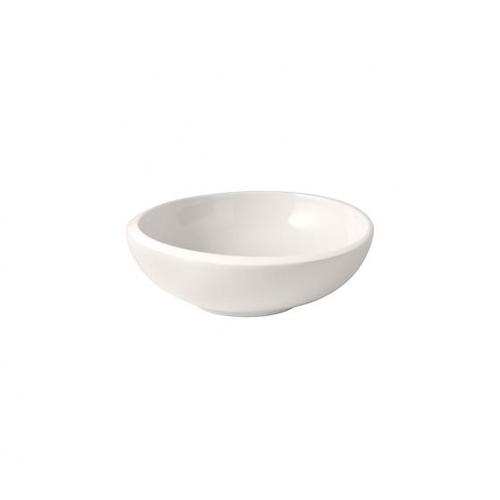 Villeroy AND Boch Villeroy AND Boch New Moon Dip Bowl, 0.3 L, Round, Porcelain, White, 1 piece
