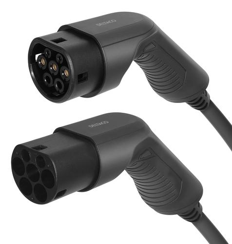 Deltaco EV-3207 electric vehicle charging cable, 7 meters