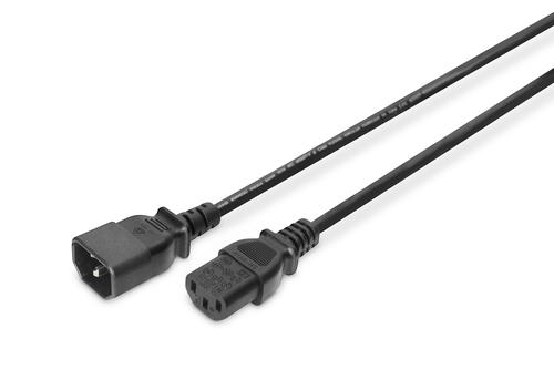 Digitus Network cable extension, 1.2m, black