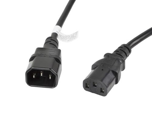 LANBERG CA-C13E-11CC-0030-BK power cable, black, 3