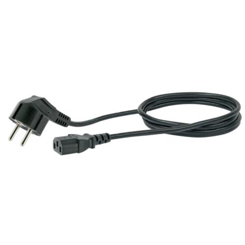 Schwaiger Cold appliance cable 1.8m Black