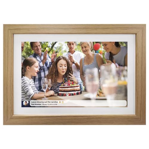 Denver PFF-1042LW digital photo frame Wood