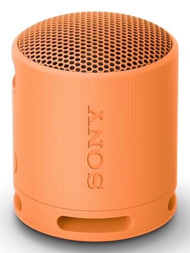 SONY SRS-XB100 – Wireless Portable Bluetooth Speaker, Durable IP67 Waterproof and Dustproof, 16-Hour Battery Life, Compact, for Outdoor and Travel Use in Orange