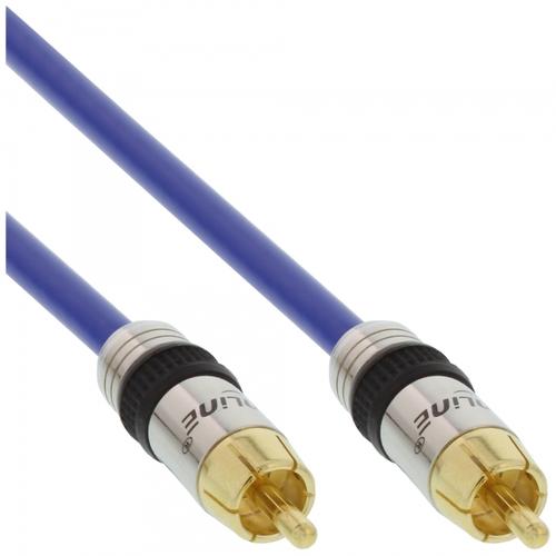 InLine 4043718108374 audio cable, 25 m, RCA, Blue