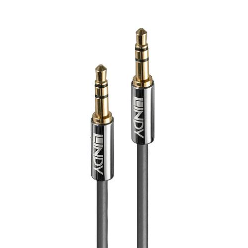 Lindy 3.5mm Chrome Audio Cable 2m
