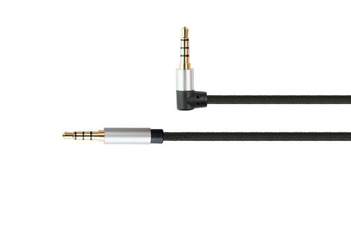 Python High-quality 3.5mm jack connection cable, 4-pin, 1.5m length.