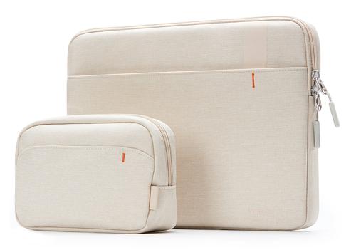 inateck Laptop bag LB1011 13" MacBook + Accessory Bag. Beige