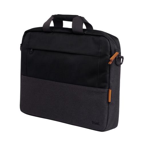 TRUST Lisbon 16-inch Black Briefcase (25246)