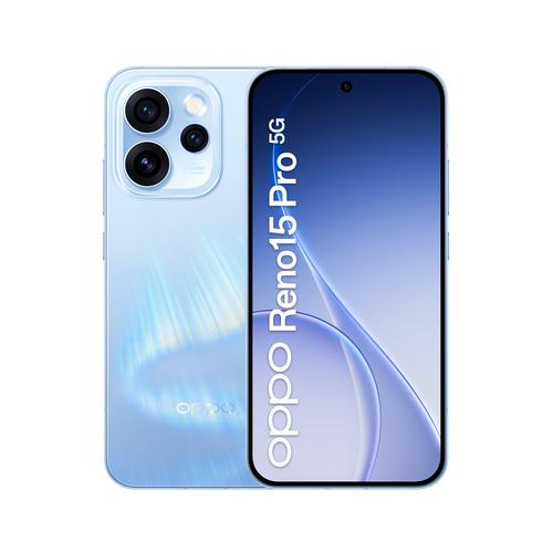 OPPO Reno15 Pro 5G 16.1 cm (6.32) Dual SIM Android 16.0 USB Type-C 12 GB 512 GB 6200 mAh Blue