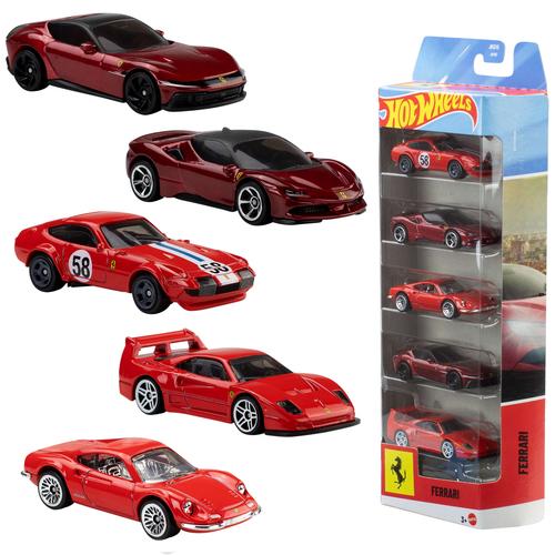 Hot Wheels Ferrari 5-Pack, Set of