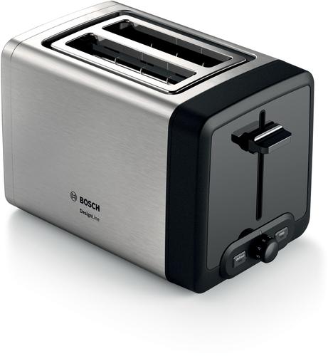 BOSCH TAT4P420DE Compact Toaster, DesignLine, Stainless