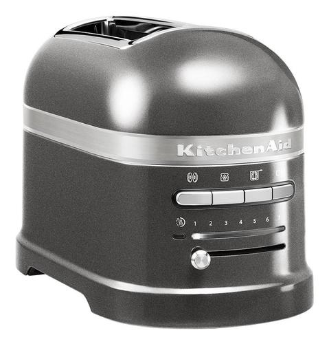 KitchenAid 5KMT2204EMS 7 2 slice(s) 1250 W Grey, Stainless steel