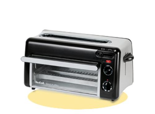 TEFAL TL6008 2 slice(s) 1300 W Aluminium, Black
