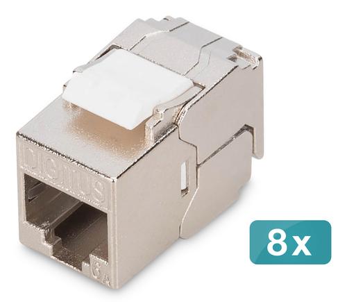 Digitus Keystone Cat6A shielded 8 pieces tool-free
