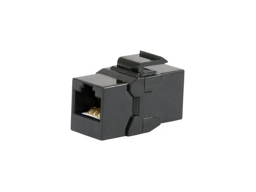Equip Keystone coupler unshielded Cat6A 8pcs black