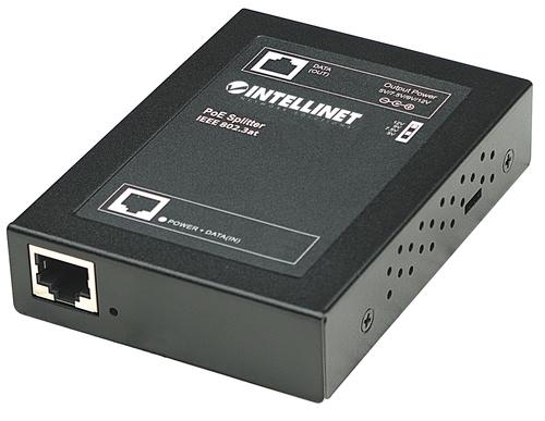Intellinet PoE+ Splitter IEEE802.3at 5/7.5/9/12V DC sw