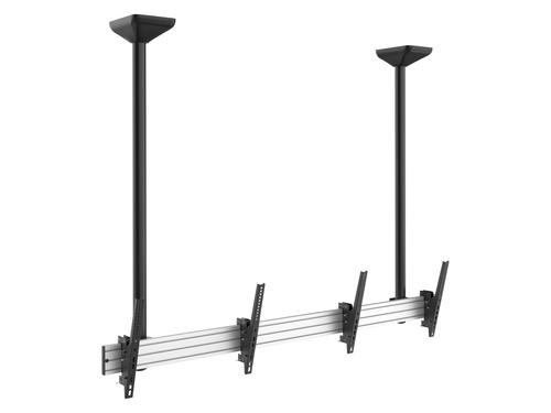 Equip Ceiling mount 45"-55"/2TFT 50kg Manu Dual-Screen sw lite Retail (Freight shipping)