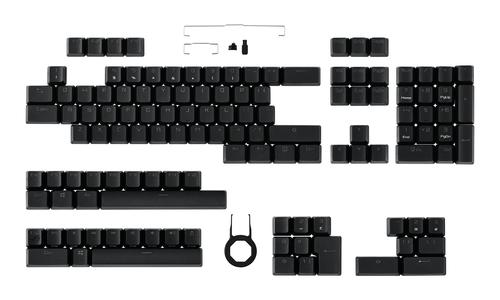 ASUS ROG PBT Keycap Set (black, 124 pieces)