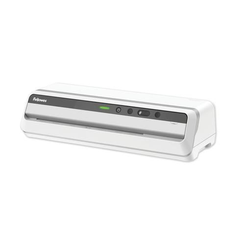 FELLOWES A3 Laminator Machine Jupiter A3 Laminating Machine, 80 to 250 Micron, Includes 10 A4 Laminating Pouches, Starter Pack, White