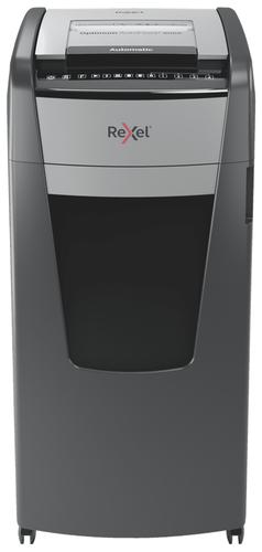 Rexel Optimum AutoFeed+ 600X Automatic Cross-Cut Paper Shredder P4