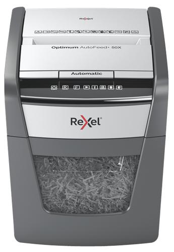 REXEL Optimum AutoFeed+ 50X Automatic Cross-Cut
