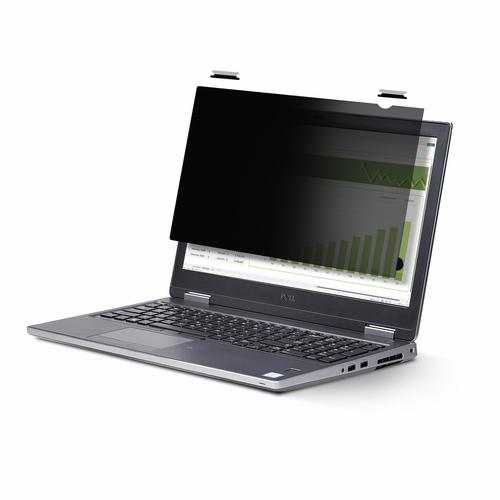 StarTech.com 14-inch 16:10 Flip-Up Privacy Screen with Touch, Anti-Glare Blue Light Filter, Laptop Monitor Screen Protector, +/− 30 Deg. View Angle