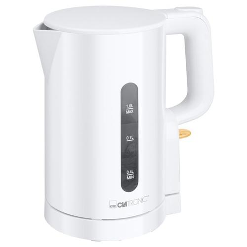 Clatronic WK 3834 electric kettle, 1 L, 900 W, White