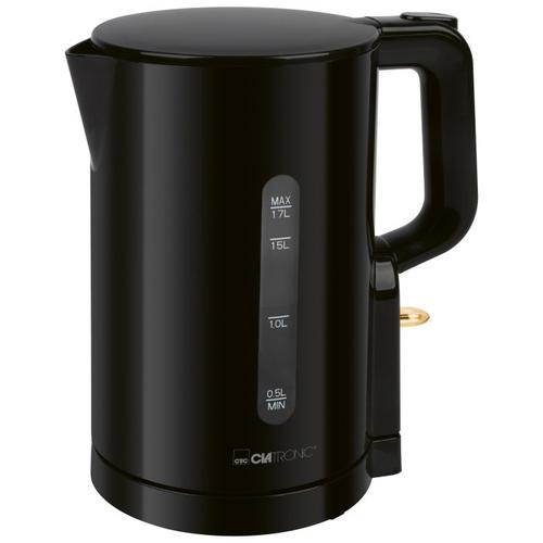 Clatronic WK 3835 electric kettle, 1.7 L, 2200 W, Black