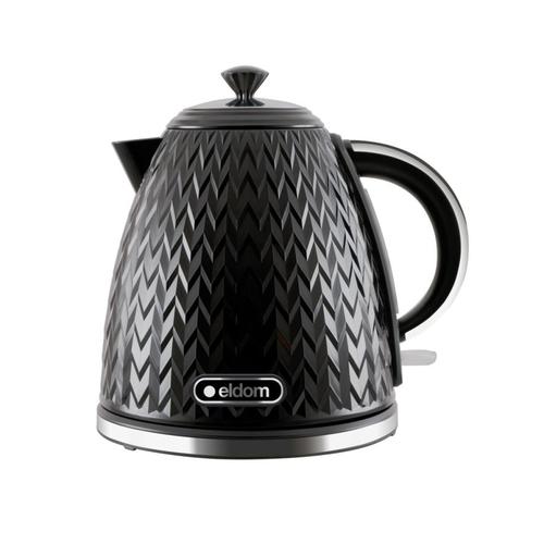 Eldom C265C NELA electric kettle, 1.7 L, 2000 W, Black