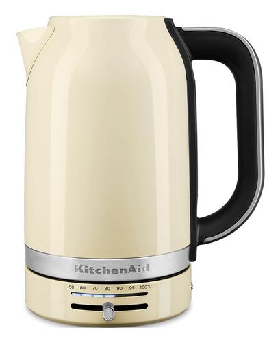 KitchenAid 5KEK1701EAC electric kettle 1.7 L 2400 W Black, Cream, Stainless steel