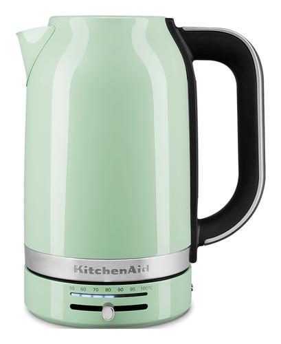 KitchenAid 5KEK1701EPT electric kettle 1.7 L 2400 W Black, Green, Stainless steel