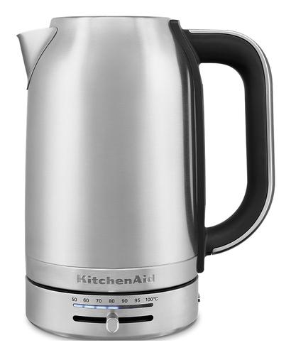 KitchenAid 5KEK1701ESX electric kettle 1.7 L 2400 W Black, Stainless steel
