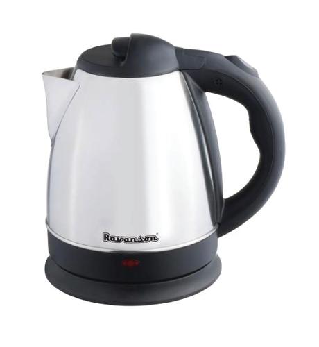 RAVANSON CB-7015 electric kettle, 1.8 L, 1800 W, Black, stainless steel