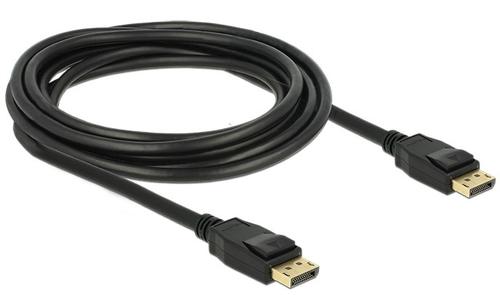 Delock 3m Displayport 1.2a Black