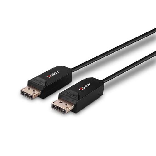 Lindy 15m Fiber Optic Hybrid DisplayPort 2.0 UHBR10 Cable