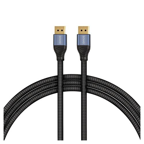 Savio CL-210 DisplayPort cable 2 m Black
