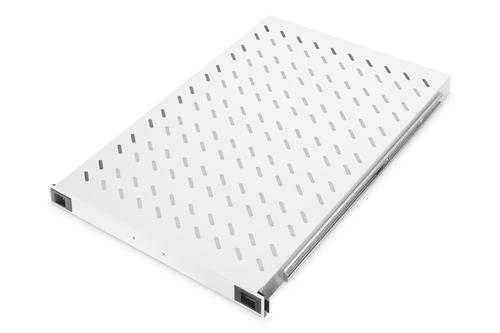 Digitus Shelf 1HE 30x483x720mm up to 65kg grey pull-out