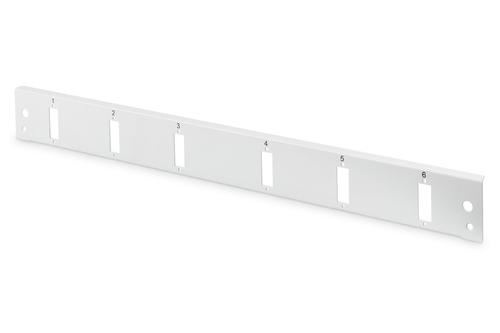 Digitus Fiber Optic Splice Box Front Panel, quick lock, 6x SC DX, 1U