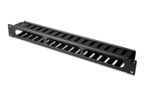 Equip 19" Cable management RW removable steel 1U RAL9005