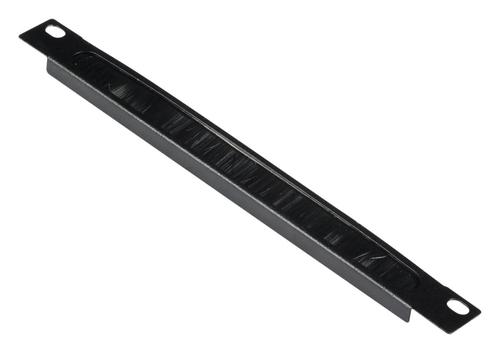 Equip 10" Cable Management Brush Strip 1U RAL9005