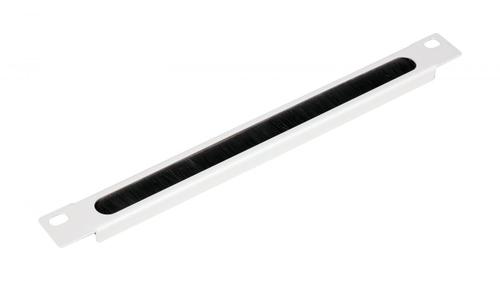 Equip 10" Cable Management Brush Strip 1U RAL7035