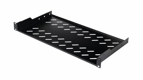 Equip 19" fixed shelf for server cabinets 25cm 1U black
