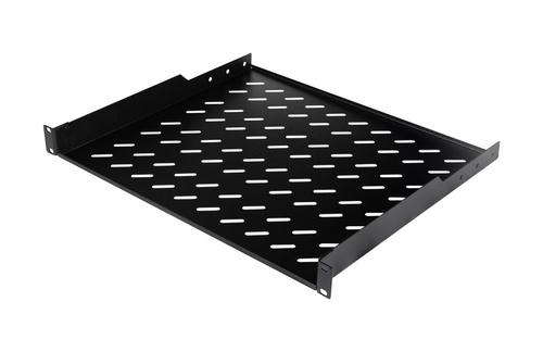 Equip 19" fixed shelf for 40cm server cabinets 1U black
