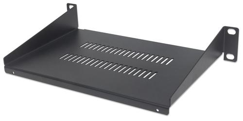 Intellinet 10" Fachboden 150mm Frontmount. 1HE perforated