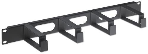 Intellinet Cable management 1U 4 large plastic rings sw