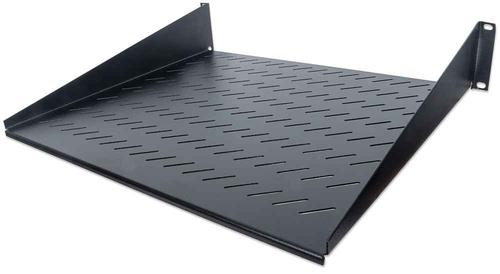 Intellinet Shelf 2HE 483x400mm up to 25kg black