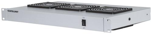 Intellinet Ducted fan unit for NW cabinets 3 fans 1HE gr