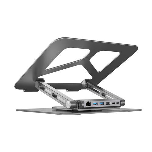 Unitek USB-C HDMI 4K PD 100W laptop stand