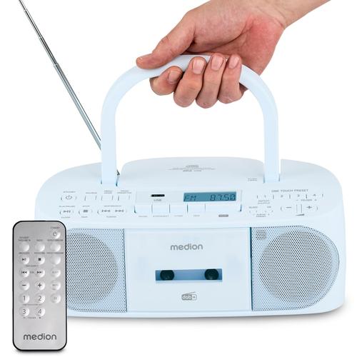 MEDION LIFE® DRX-1 Plus Boombox blue